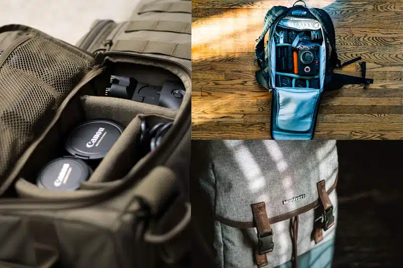 Bolsos, mochilas y fundas para cámaras de fotos