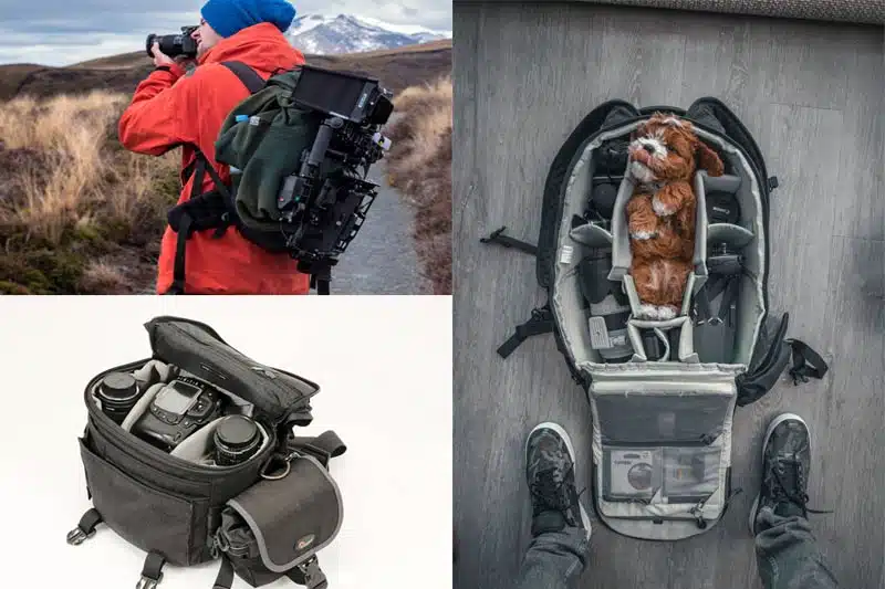 Bolsos cámaras de fotos