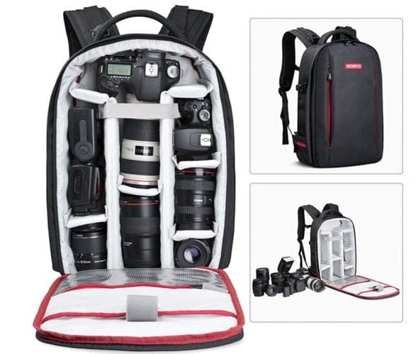 mochila para cámara reflex barata