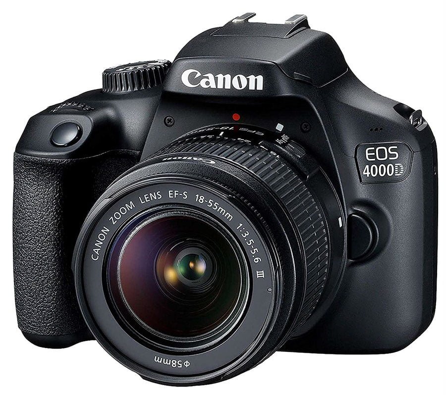 ¬ ️ Canon EOS 4000D: la Mejor Cámara para Principiantes [Análisis 2020]