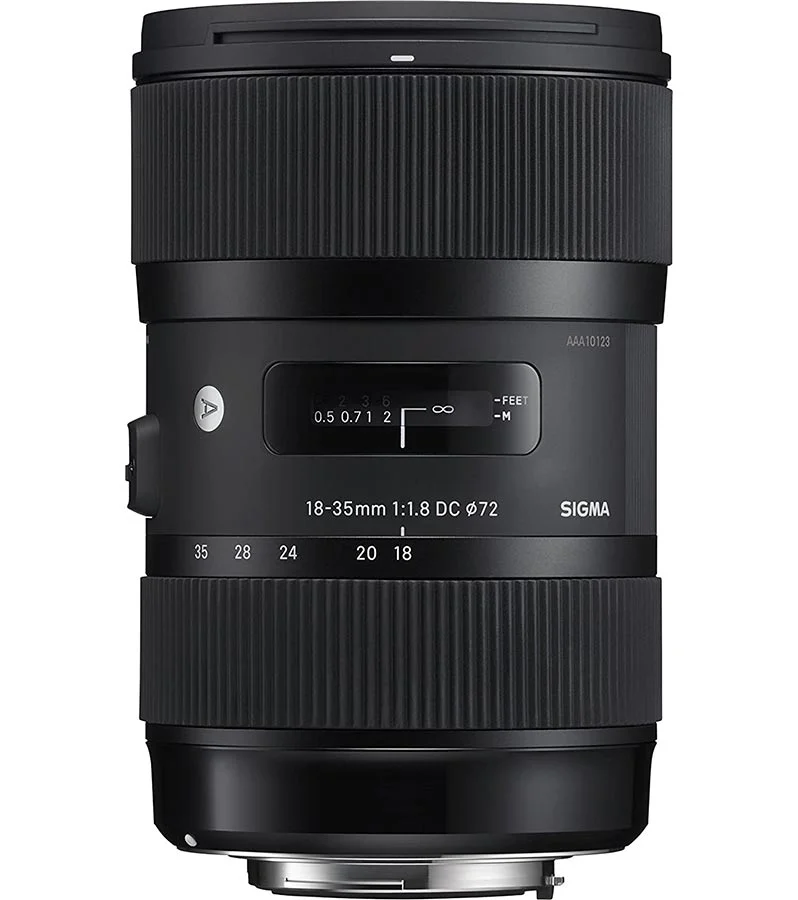 igma 18-35mm f/1.8 DC HSM - Objetivo angular Canon